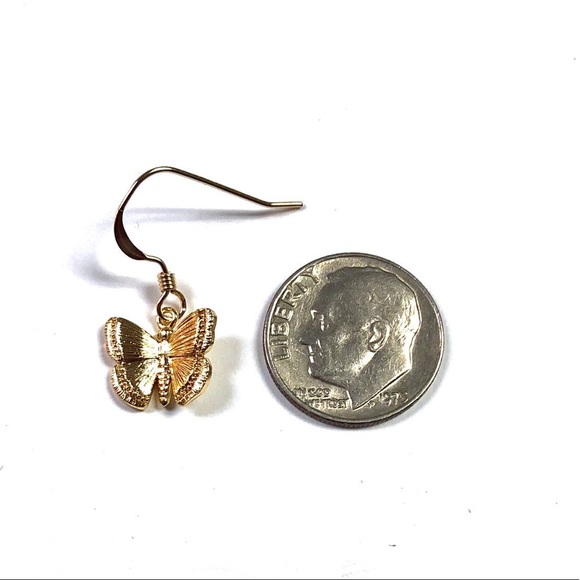 Butterfly Earrings, Dragonfly, Insect, Bee, Flower - Picture 8 of 11